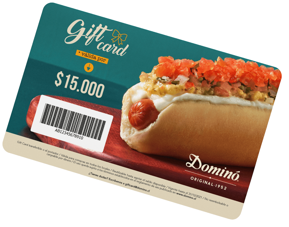 Giftcard Domino